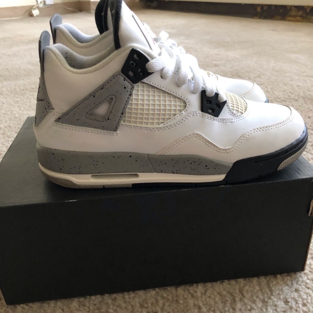 Air Jordan 4 - White Cement